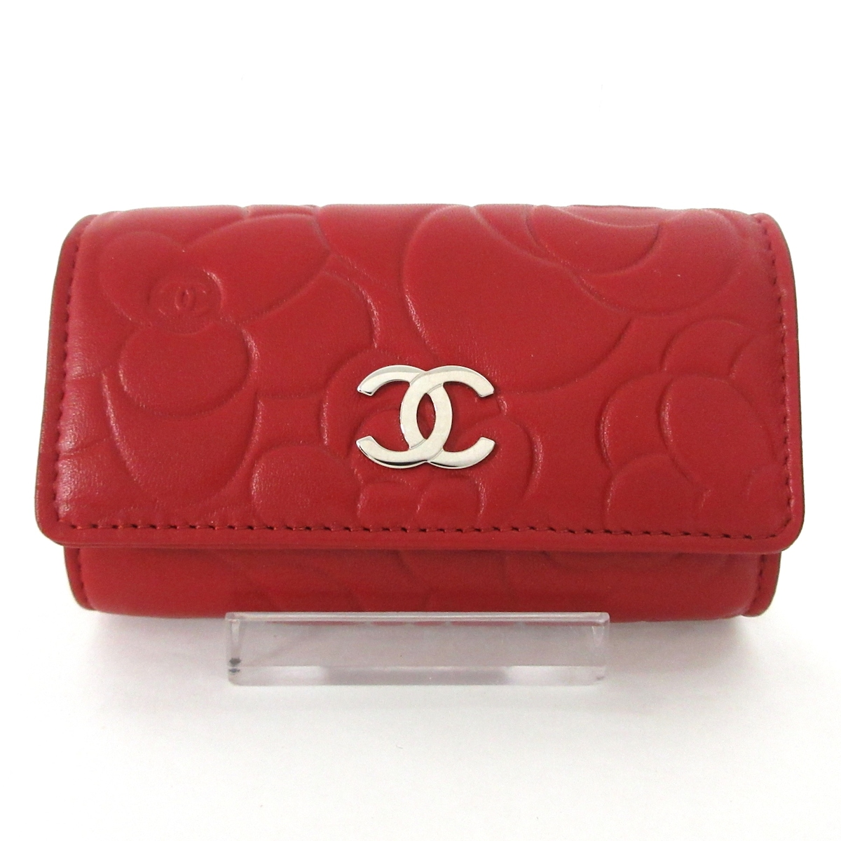 シャネル/キーケース/カメリア/レッドの買取実績【ブランディア】