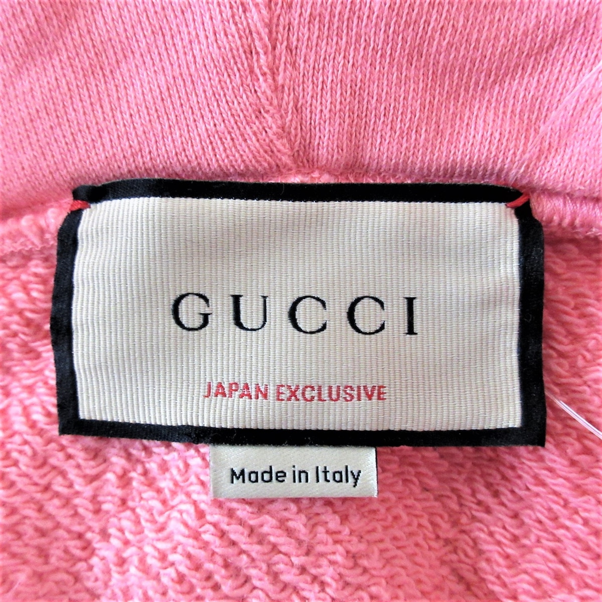 グッチ/パーカー/ピンク×白×マルチ/サイズ：XSの買取実績【ブランディア】