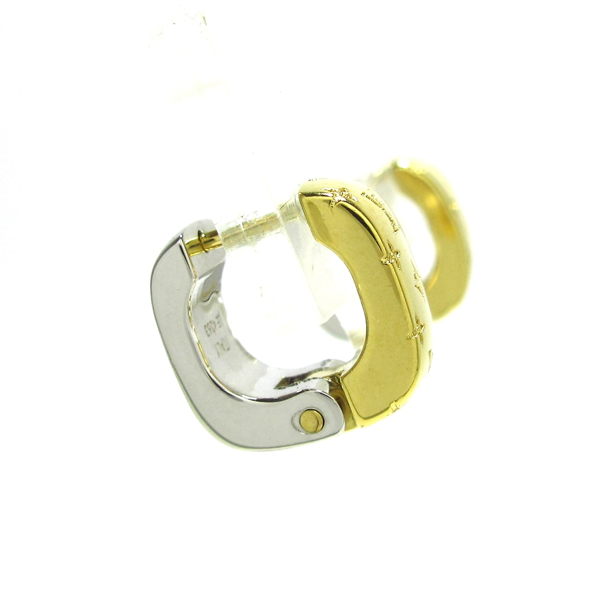 ルイヴィトン/ピアス/ブックレドレイユナノグラム/ゴールド×シルバー