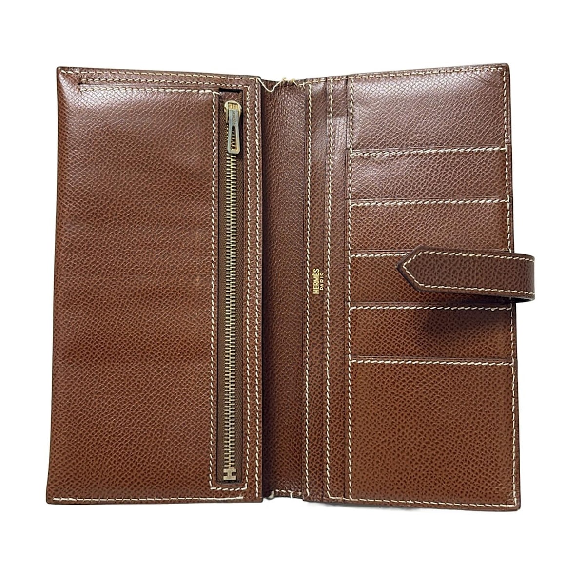 エルメス/長財布/ベアンスフレ/ダークブラウンの買取実績【ブランディア】