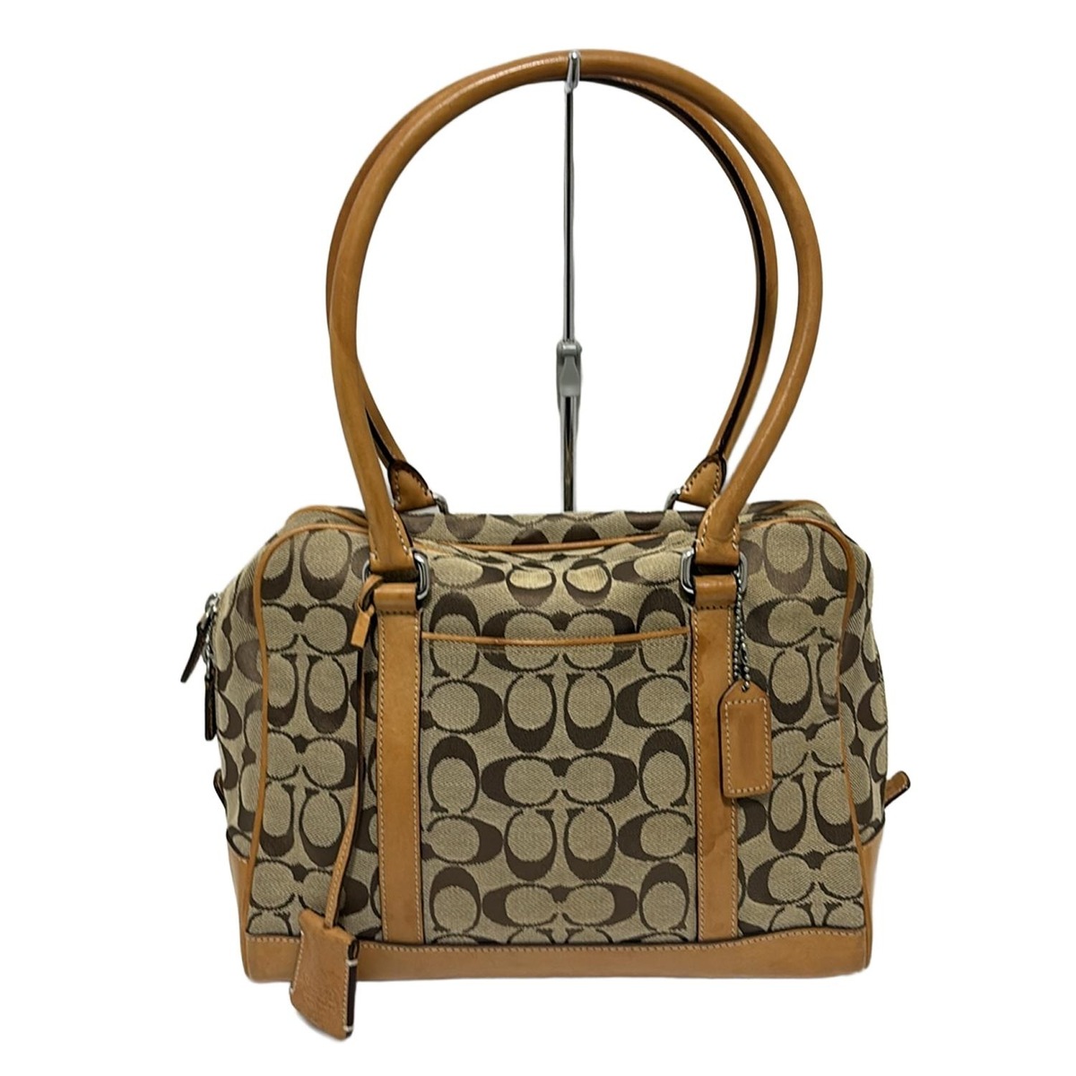 コーチ ショルダーバッグ シグネチャーサッチェル 6097 レザー