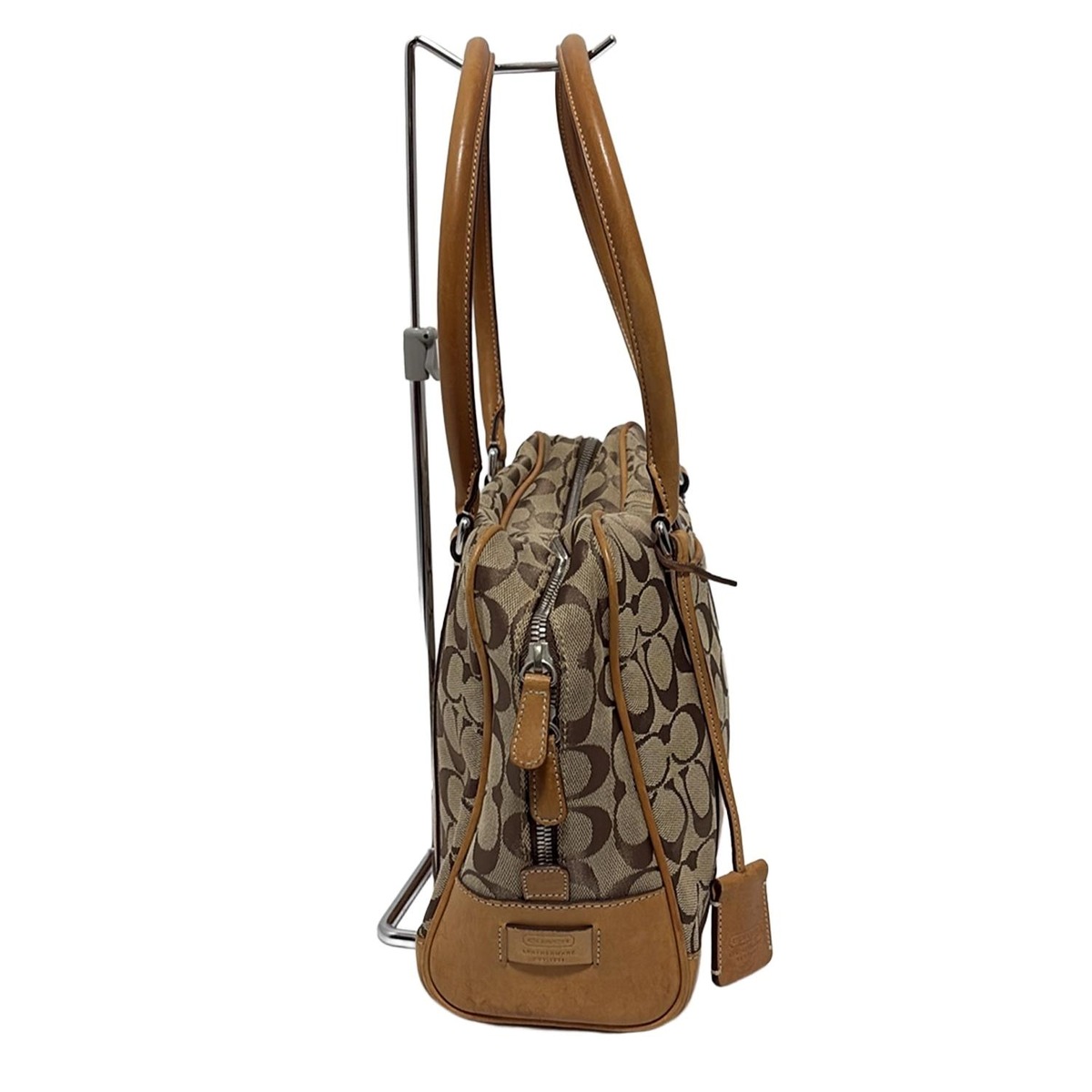 コーチ ショルダーバッグ シグネチャーサッチェル 6097 レザー