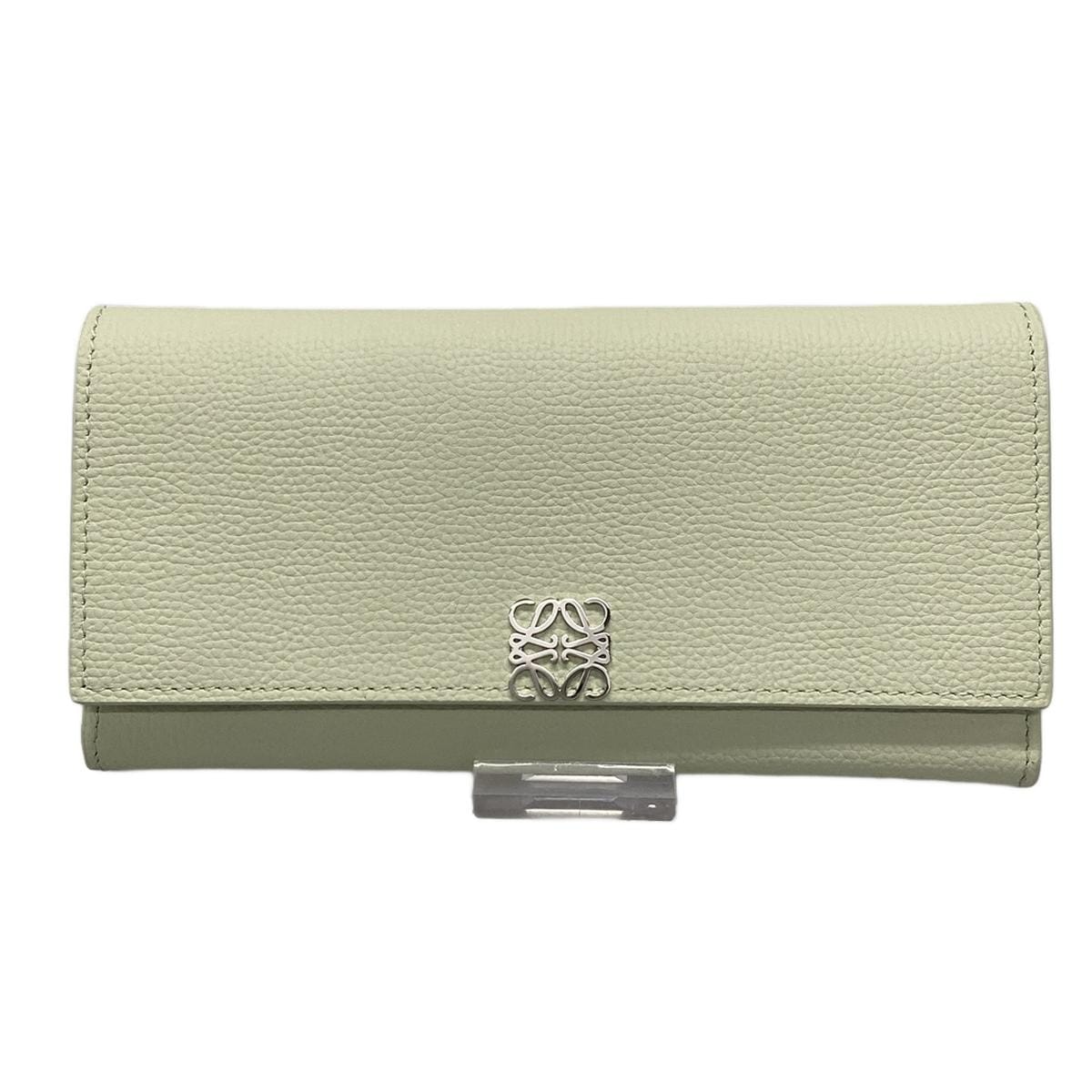 ロエベ/長財布/アナグラム コンチネンタルウォレット/ライトグリーンの
