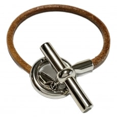 HERMES(エルメス)/カデナ付きケリーブレス/クロコ・ポロサス×レッドの