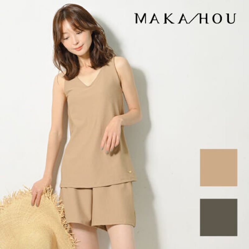 高級感増してリニューアル‼タンクトップ×ショートパンツのセットアップ