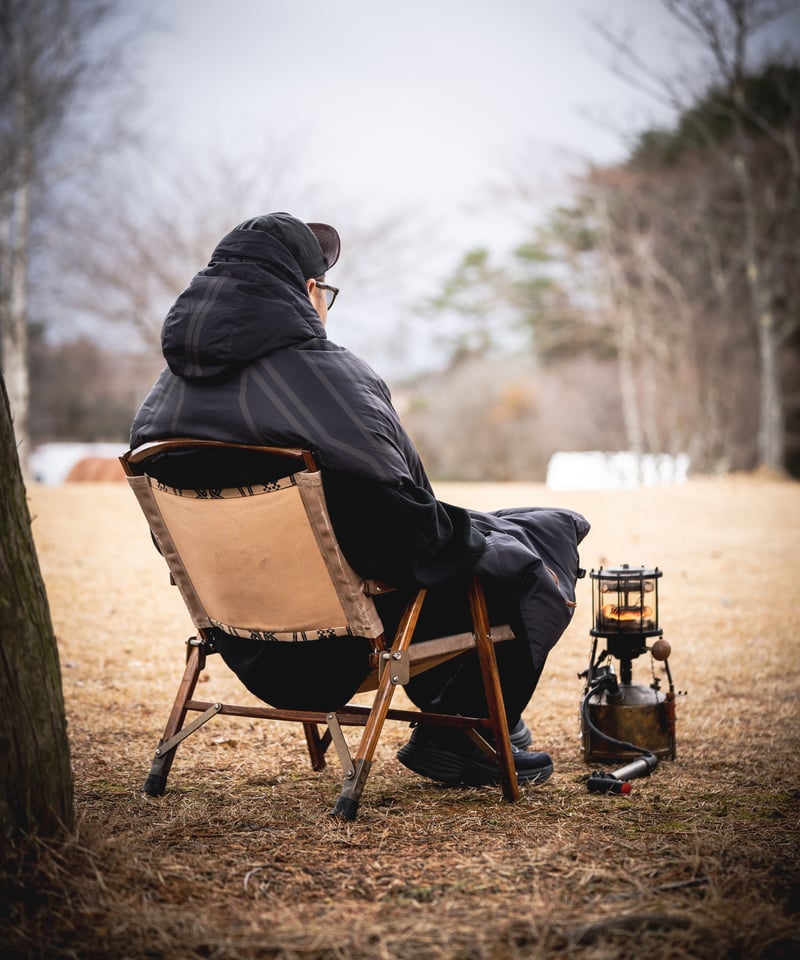 Hooded Down Stole | old mountain