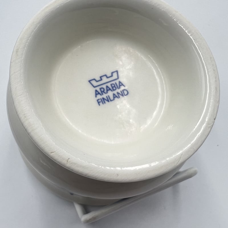 002)北欧 ヴィンテージ 廃盤品 ARABIA アラビア / Sininen母C&S(Si