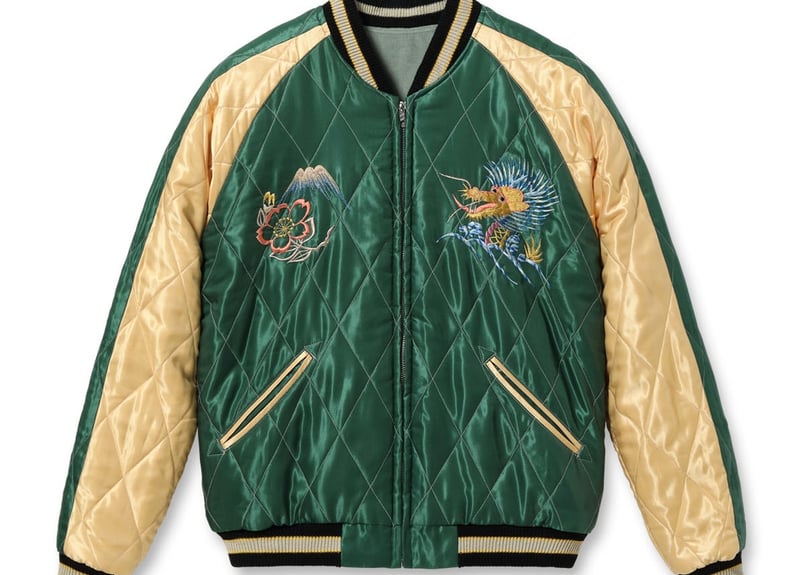 テーラー東洋スカジャン 別珍 Velveteen Souvenir Jacket “BLACK