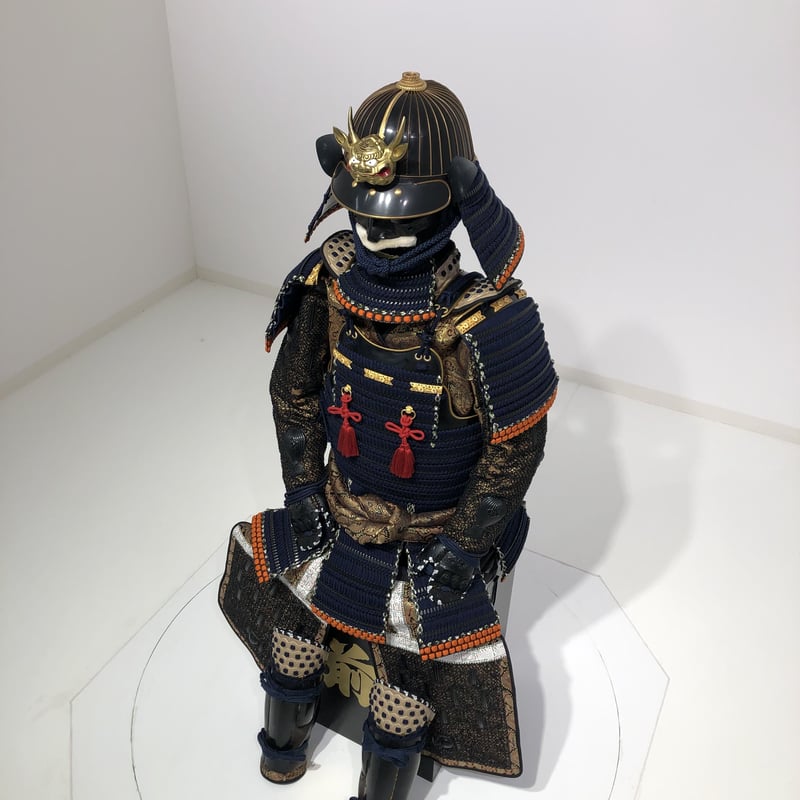 O-015】△濃紺糸威当世小札二枚胴具足 | 甲冑工房丸武