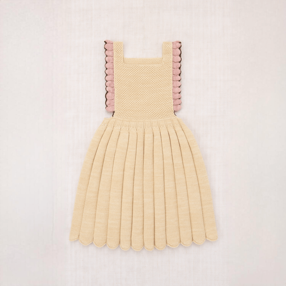 Misha & Puff Louisa Pinafore - Bisque | Baby St