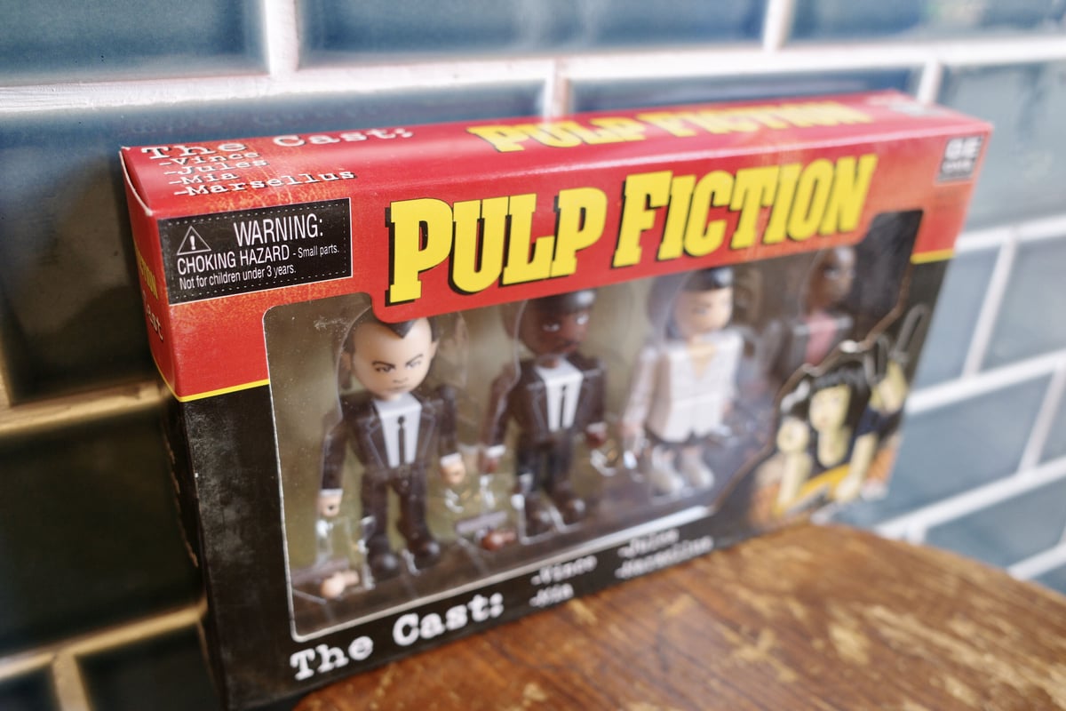 新品 PULP FICTION パルプフィクション The Cast NECA フィギュア