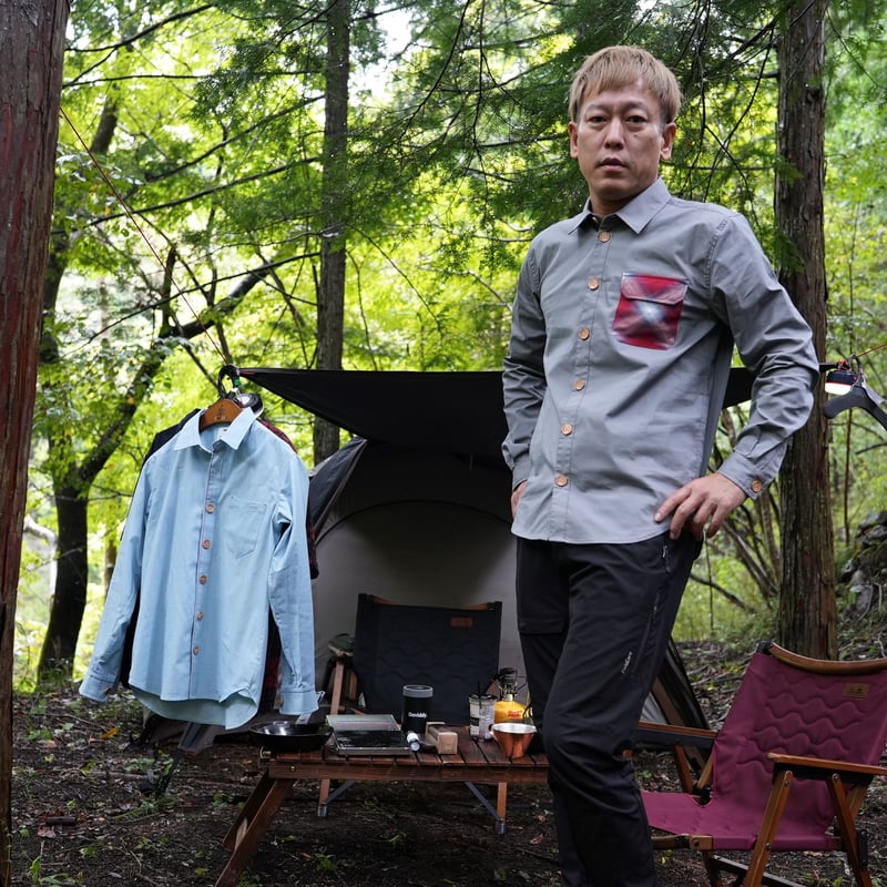 Daviddy 長袖グレーシャツ | じゅんダビ商店