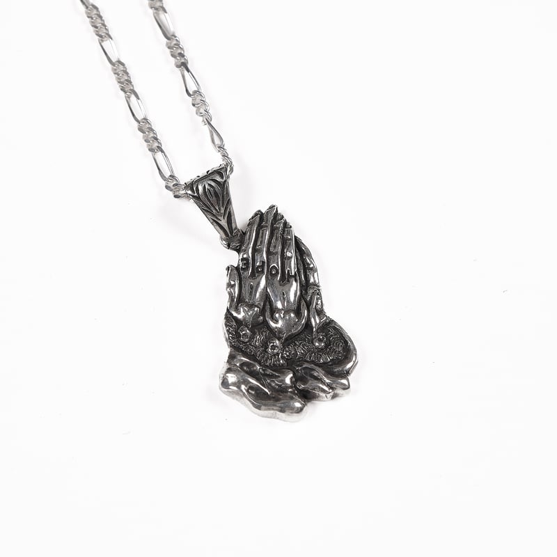 D.O.D×TATTOO STUDIO YAMADA PRAYING HANDS NECKLA