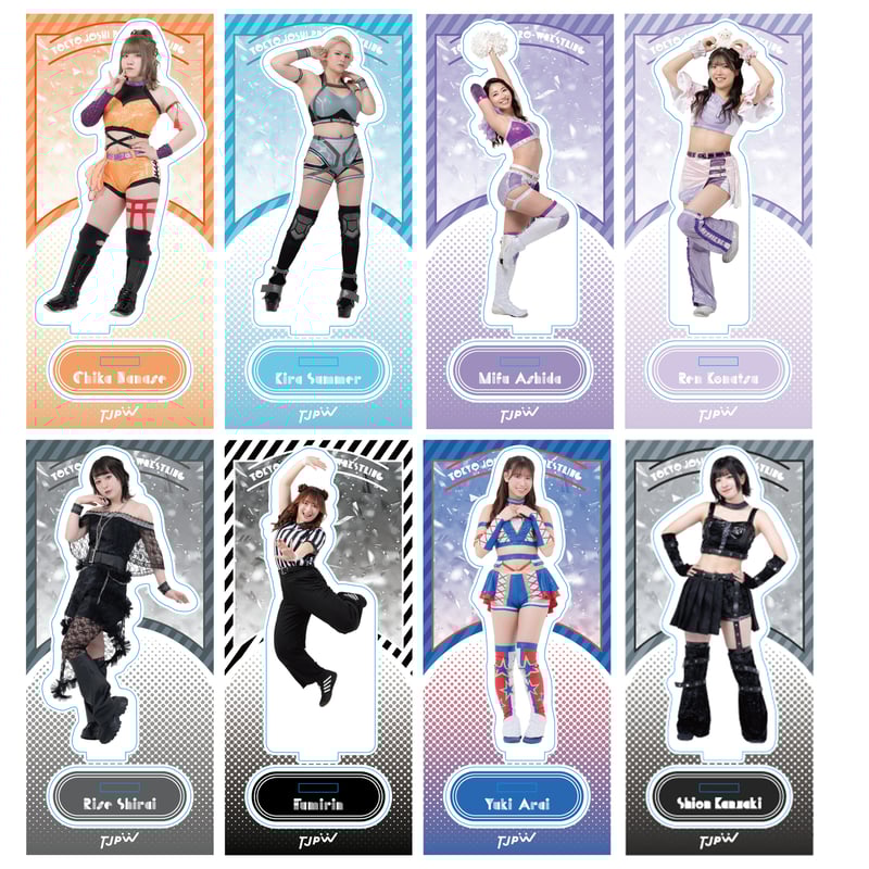 再受注販売】TJPW アクリルスタンド'26 | 東京女子プロレス ONLINE STORE