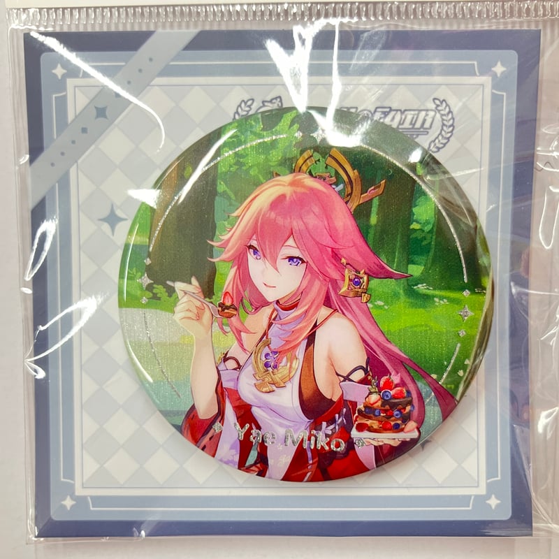 原神 八重神子 HoYoFair2024 缶バッジ | K-BOOKS 池袋 2次元グッズ通販