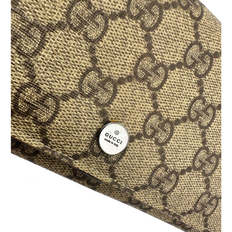 グッチ GUCCI 長財布 二つ折り GGプラス ベージュ 115048 2184 11504