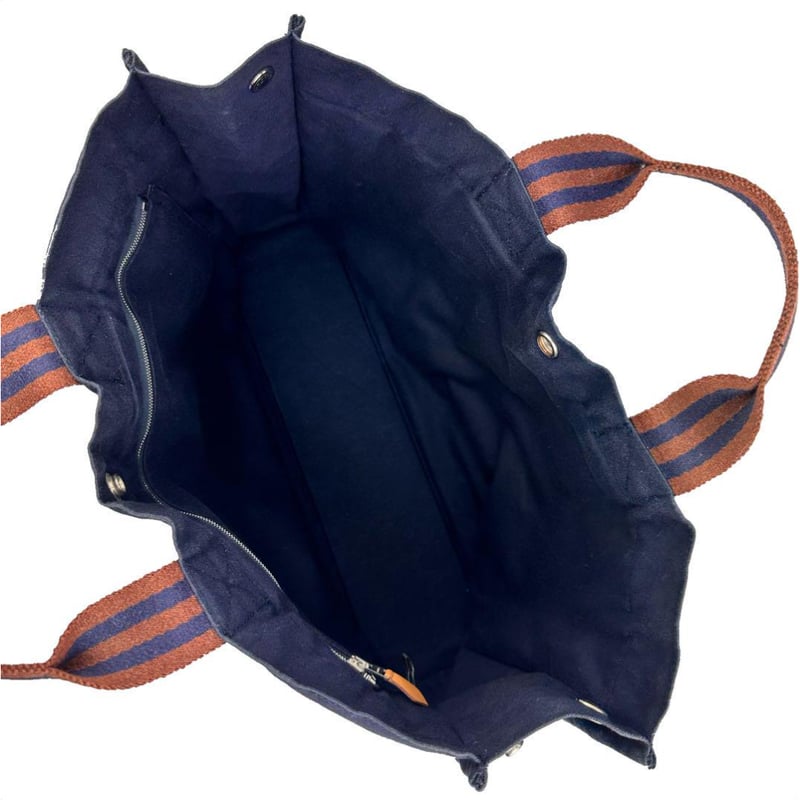 HERMES エルメス サックフールトゥMM ハンドバッグ キャンバス