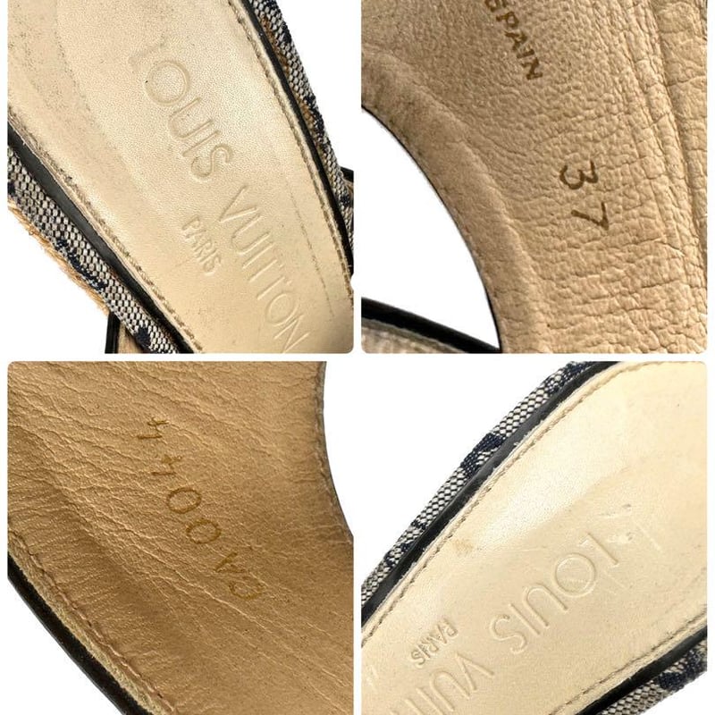 ๑ルイヴィトン*ウェッジソールサンダル✧エスパドリーユモノグラム