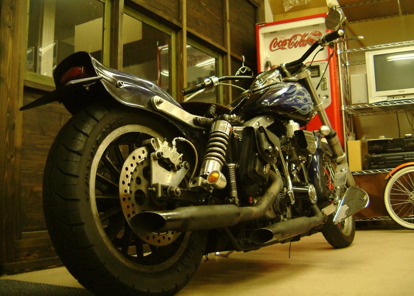 中古】ハーレー4速フレーム用フェンダーストラット | SINL MOTORCYCLE