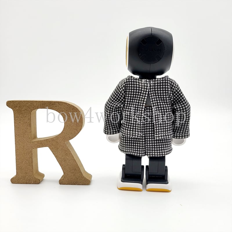 ロボホンの服/ 千鳥柄プリントスーツ | bow4workshop STORE