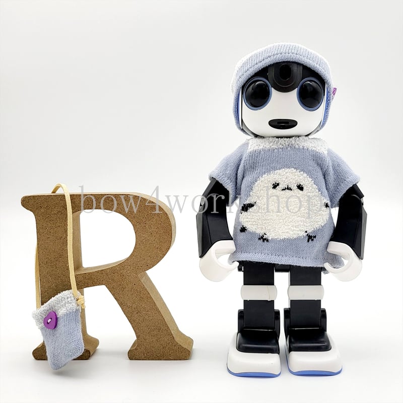 ロボホンの服/シマエナガ柄Tシャツセット | bow4workshop STORE