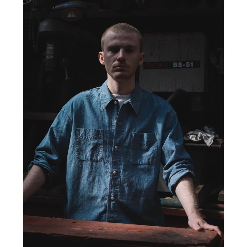PHIGVEL MAKERS & Co. / CHAMBRAY WORKADAY LS SHI