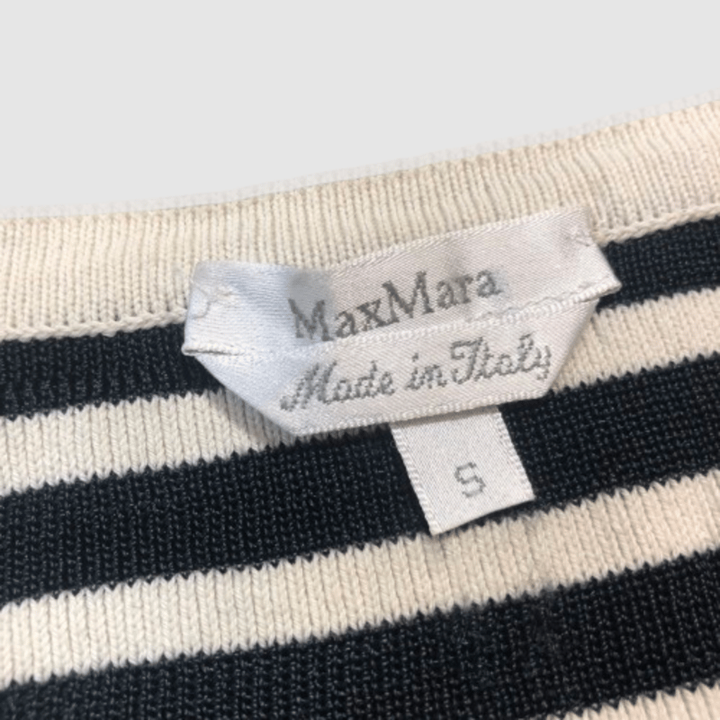 マックスマーラ-Max Mara-ボーダーニットタンクトップ | MoDeNeW