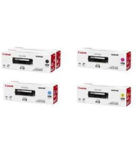 Amazon.co.jp: Canon トナーカートリッジ 418 K,C,M,Y 純正 4本セット