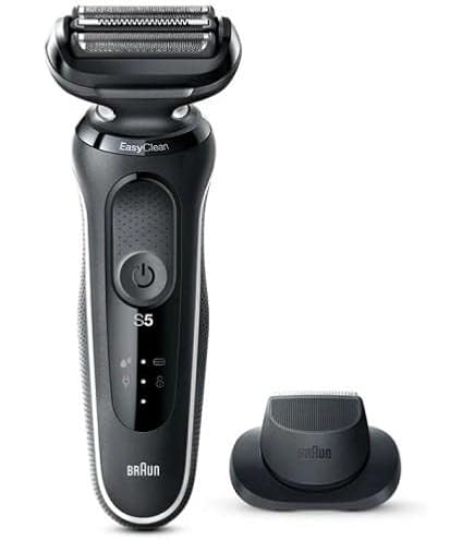 Amazon | ブラウン メンズ 電気シェーバー シリーズ5 キワぞりトリマー