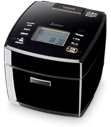 Amazon | 三菱 IHジャー炊飯器（3.5合炊き） 月白MITSUBISHI 備長炭 炭