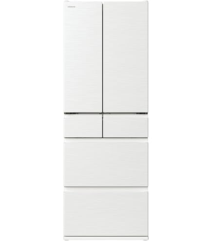 Amazon | 日立 冷蔵庫 幅68.5cm 505L ソフトブラウン R-F51MG T 6ドア