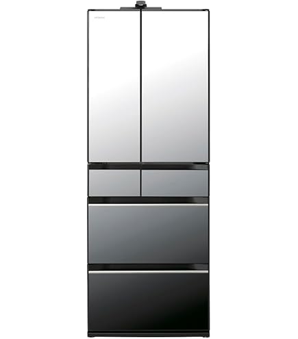 Amazon.co.jp: 日立 517L 6ドア冷蔵庫（クリスタルブラウン）HITACHI