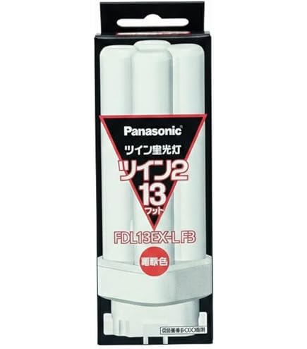 Amazon | パナソニック ツイン蛍光灯 18形 ナチュラル色 4本平面