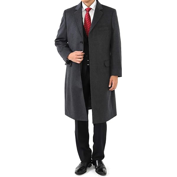 Amazon | ＜藤井毛織＞ピュア カシミヤ100% チェスターコート（日本製