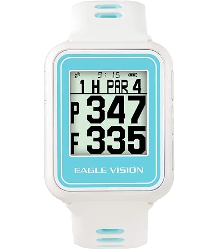 Amazon.co.jp: イーグルビジョン ウォッチ6 ゴルフ用 GPSナビ 白