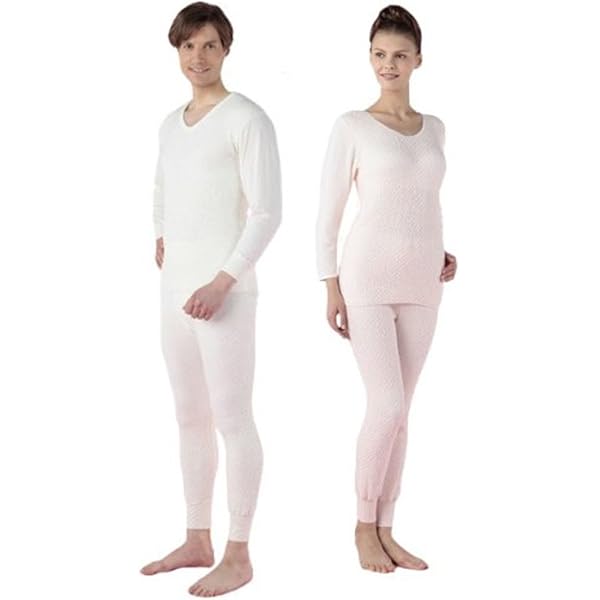 Amazon | ひだまり 極 婦人用 上下セット Lサイズ 健繊 健康肌着
