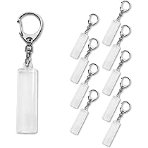 Amazon.co.jp: ハメパチ キーホルダー パーツ まる型 10個セット OPP袋