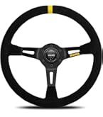 Amazon | MOMO(モモ) ステアリング ドリフト 33パイ BK/スエード D-20