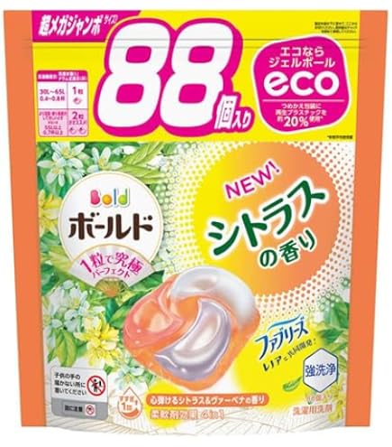 Amazon | P&G ボールド ジェルボール4D シトラス 詰替 超メガジャンボ