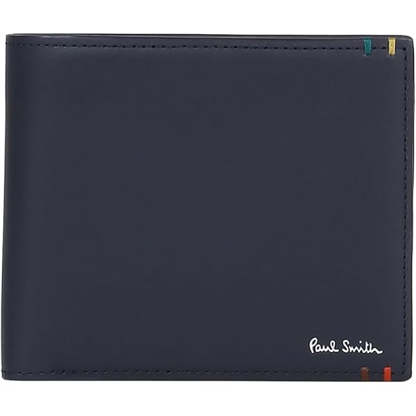 Amazon | [ポールスミス] 二つ折り 財布 メンズ 薄型 イタリア製