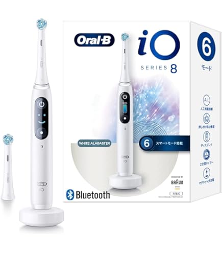Amazon.co.jp: ブラウン 電動歯ブラシ オーラルB iO9 iOM92B22ACBK