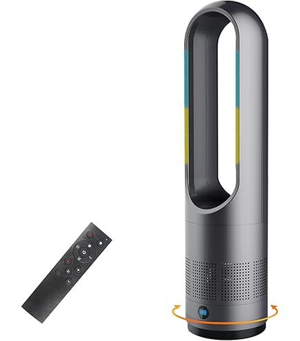Dyson AM05 Hot + Cool Fan Heater, White⁄Silver by Dyson
