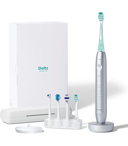Amazon.co.jp: Panasonic Doltz EW-DT72-S Electric Toothbrush, Top