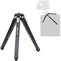 Amazon | XILETU ミニ三​​脚金属製スマートフォン三脚コールドシュー