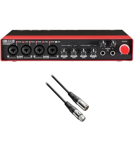 動作OK】SteinbergUR44オーディオインターフェース 6in4out steinberg