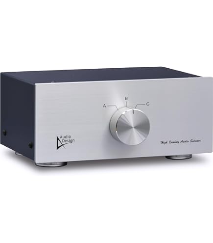 Amazon | LUX RCA・ライン・セレクター(4系統) AS-44 | ラックスマン