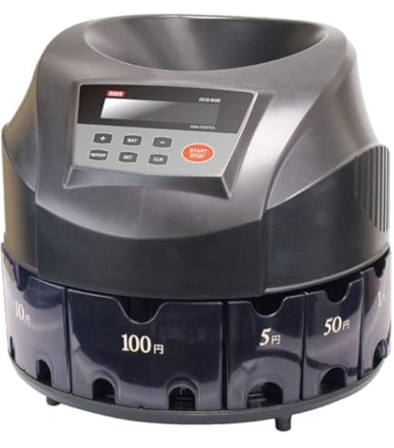 Amazon | ダイト 硬貨計数機 コインカウンター 硬貨選別機能 高耐久性