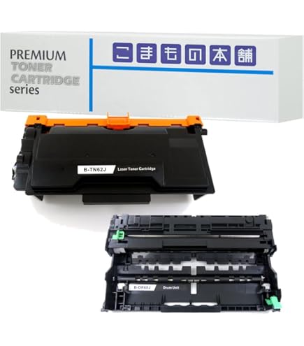 Amazon.co.jp: ブラザー brother TN-62J ブラック 1個+DR-60J 1個 互換