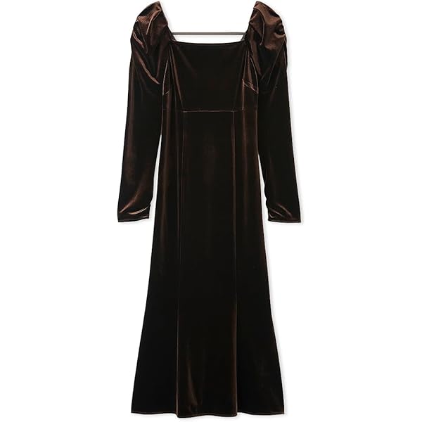 Amazon.co.jp: [スナイデル] ベロア刺繍ワンピース SWFO245032