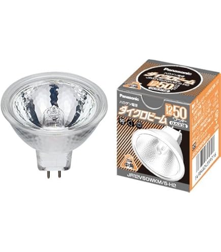 Amazon | パナソニック ケース販売 10個セット ハロゲン電球 ダイクロ